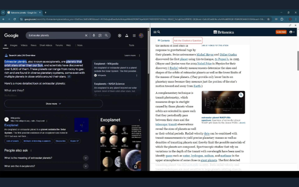 Split Screen Extension-Browser Extension screenshot